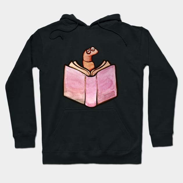 Bookworm Hoodie by bubbsnugg